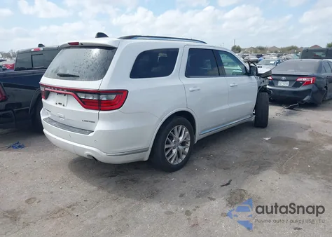 2016 Dodge Durango Limited z USA, uszkodzony, nr VIN 1C4RDHDG2GC483484